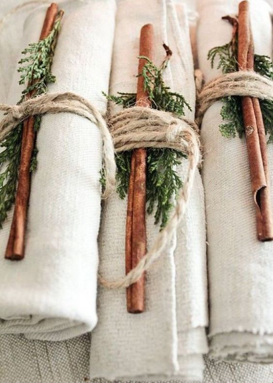La branche de sapin pour sublimer les ronds de serviettes , diy christmas