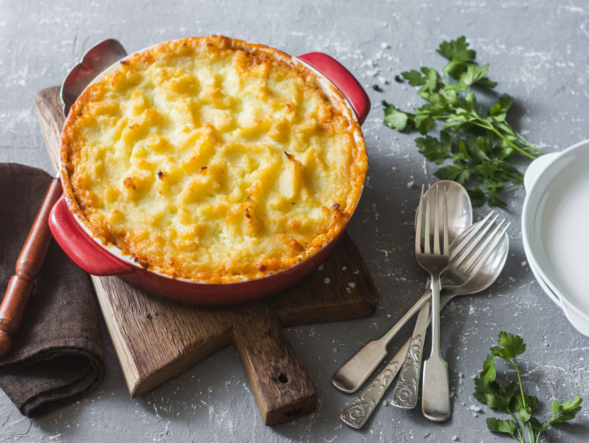 Photo du gâteau de pommes de terre au saumon